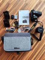 Nikon Spiegelreflexkamera D5300 inklusive viel Zubehör