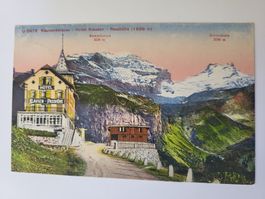 Alte Ansichtskarte Hotel Klausenpasshöhe Schweiz  R21