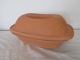 Römertopf Brotbacktopf Ton terracotta