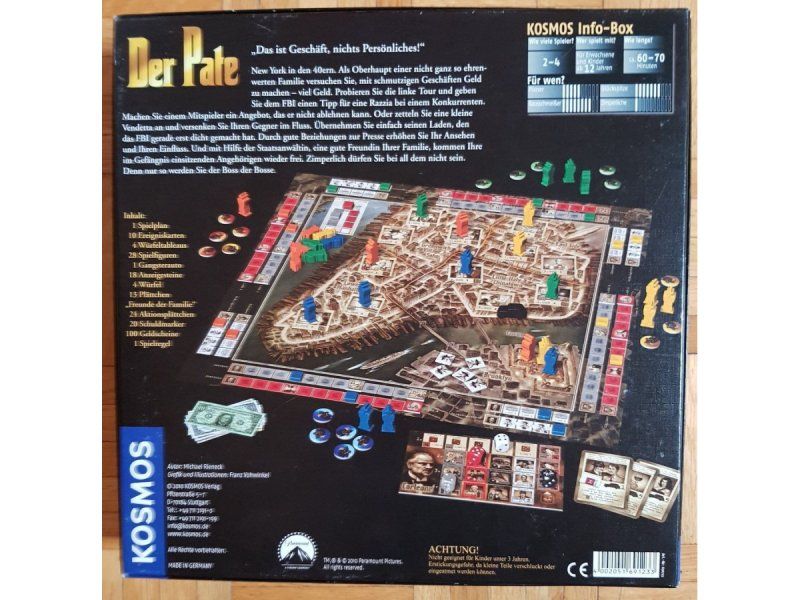 Kosmos Spiele: Brettspiel "Der Pate" – Gebraucht aus Zürich von Desmond01 1
