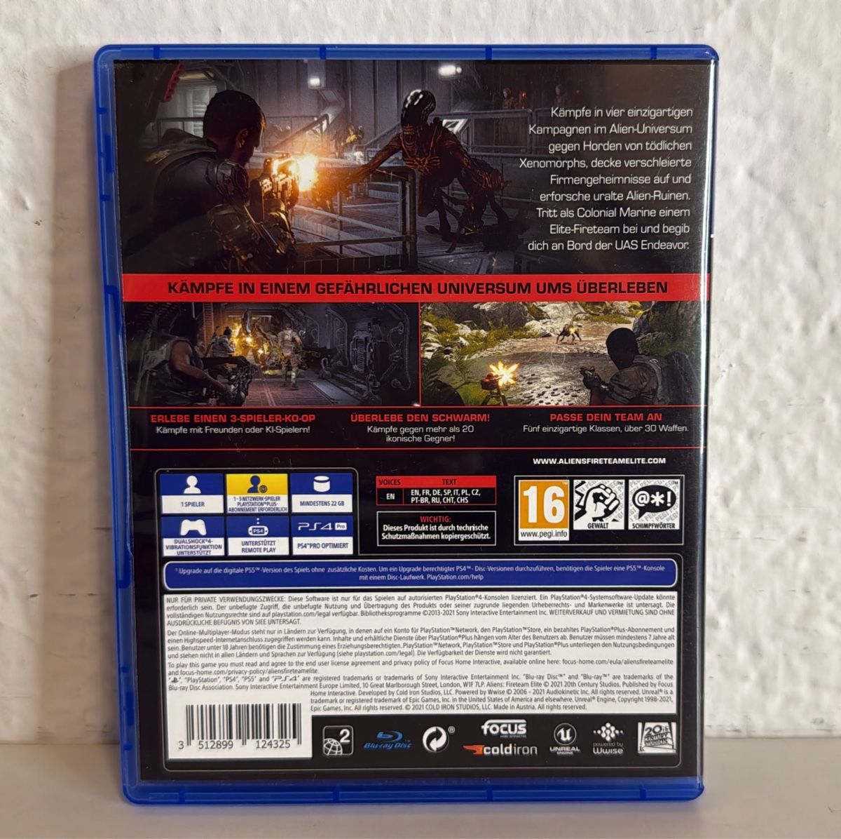 Sony Giochi: Aliens Fireteam Elite - PS4/PS5 Game – Usato da Ehrendingen venduto da bubulence 1