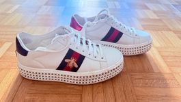 Gucci Sneaker mit Swarovski Grösse 36 guter Zustand