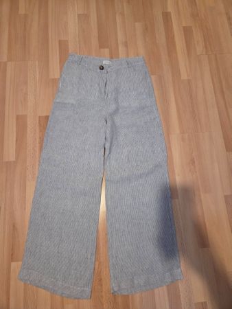 Jc Sophie - Linen Trousers - light grey - 34