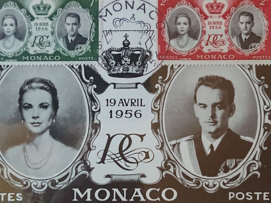 Cartoline postali: Extramarken Hochzeit in Monaco 1956 – Nuovo (secondo la descrizione) da Winterthur venduto da Buchs0