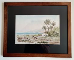 Très jolie aquarelle orientaliste