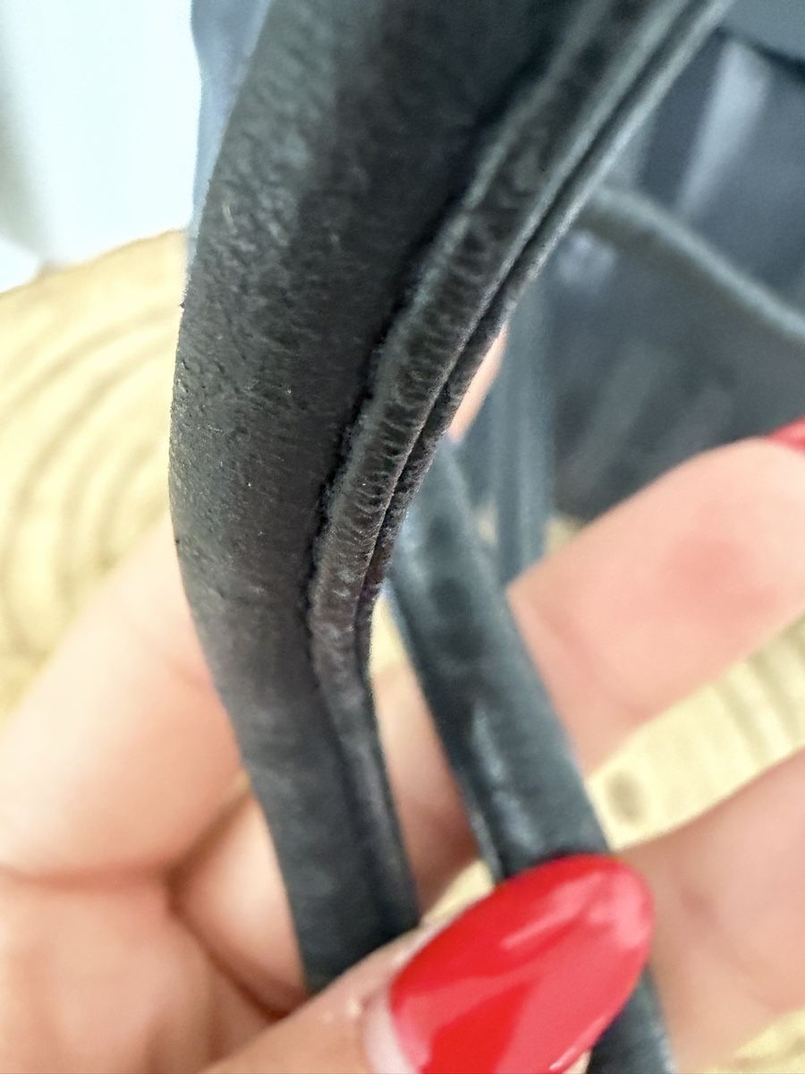 Maison Mollerus Taschen: Maison Mollerus MM Schultertasche Dunkelblau Monogramm  – Gebraucht aus Hägglingen von Raff_Ella 2