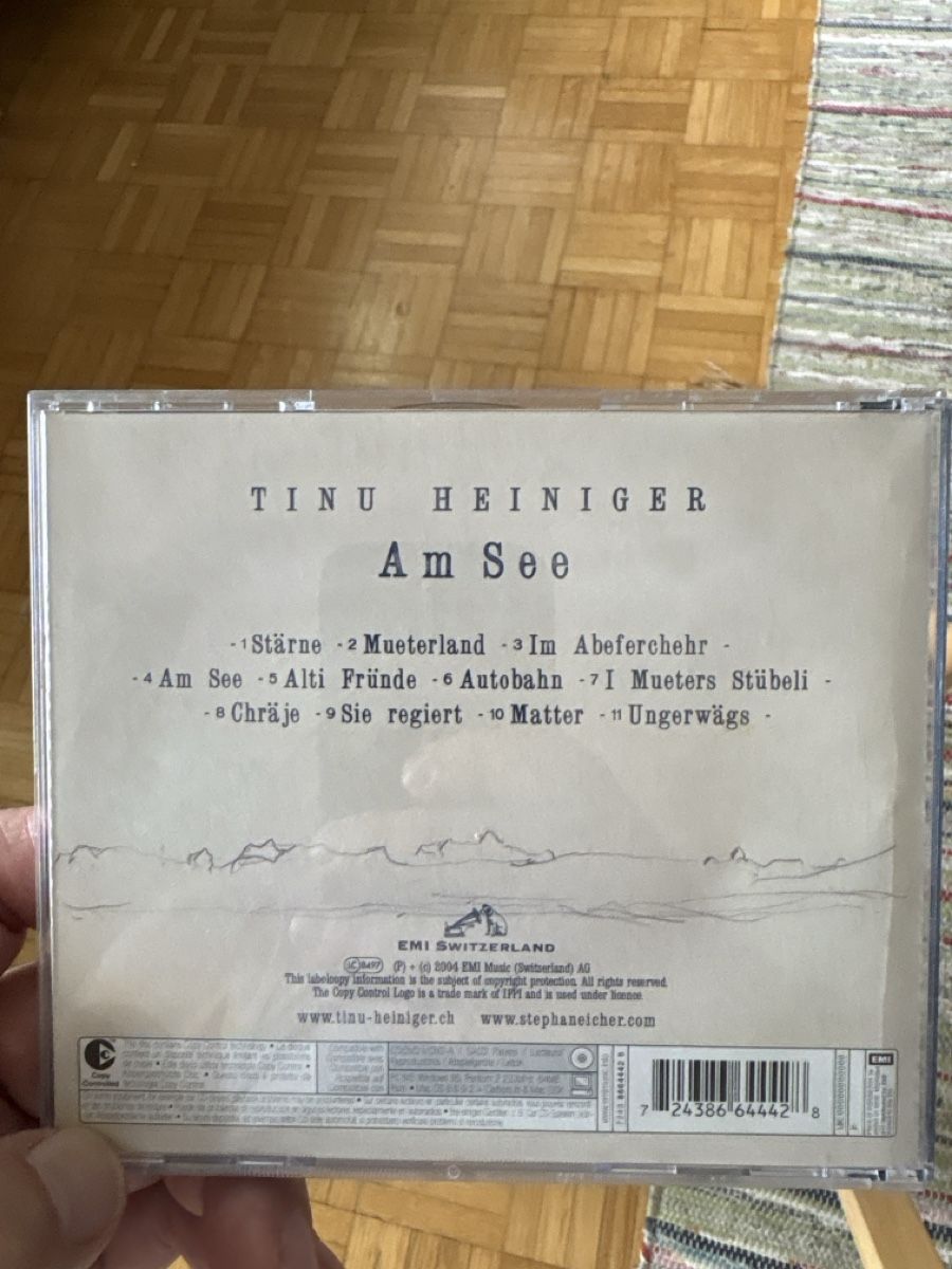 CD: Tinu Heiniger Am See  – Nuovo (secondo la descrizione) da Schaffhausen venduto da Reporter 1