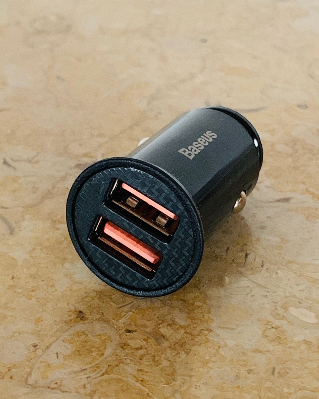 Baseus Unità & Adattatore: BASEUS Mini Doppel USB-A Autoladegerät – Nuovo e nell'imballaggio originale da Soyhières venduto da Spartan117 1