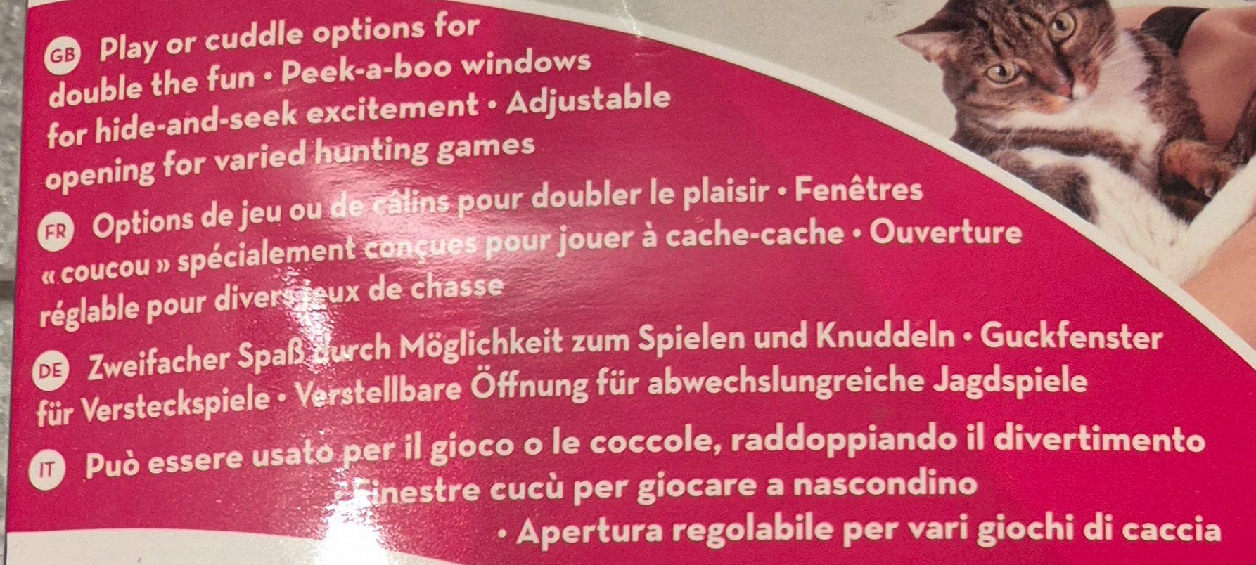 Spielzeuge: Katzensack,Spielzeug, – Neu und originalverpackt aus Oberbuchsiten von hundesalon-nadja 2