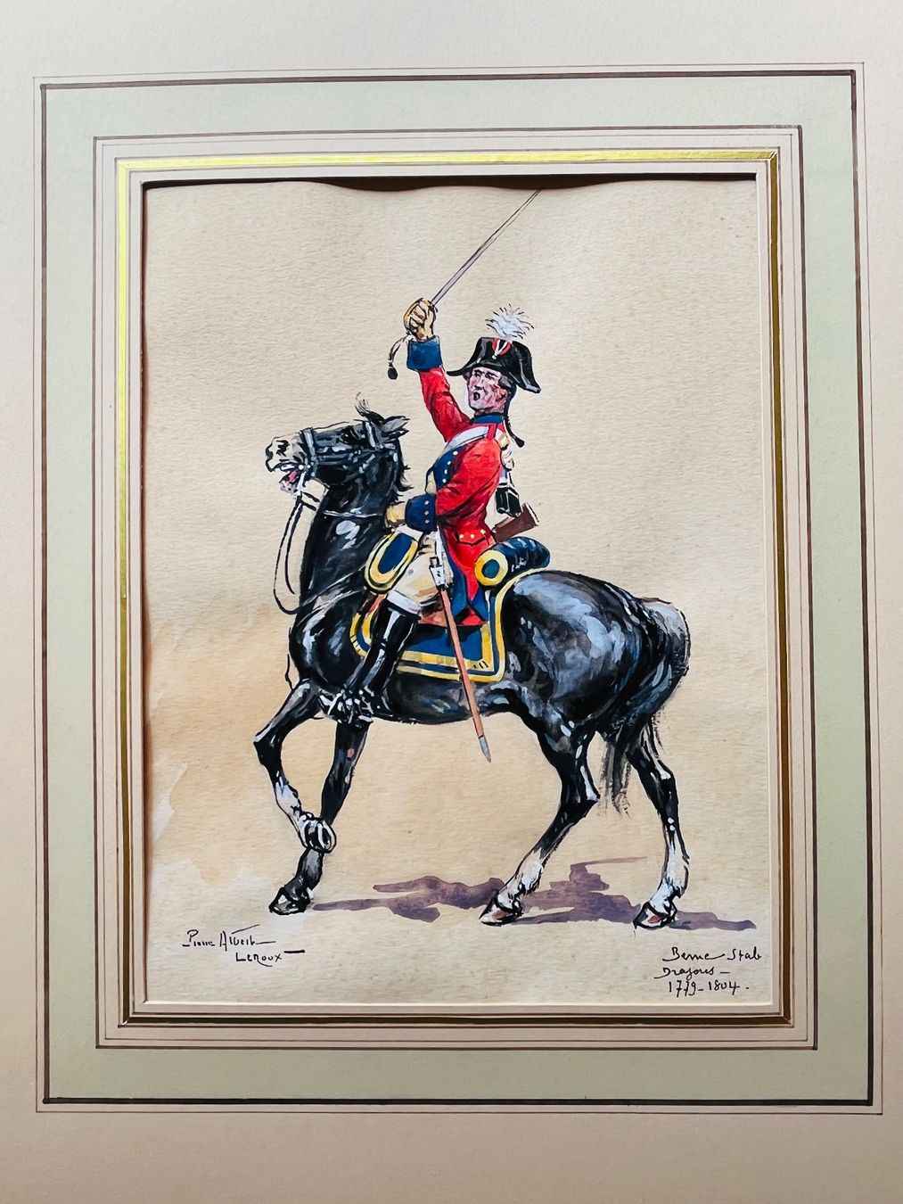 Foto & Immagini: Berner Dragoner Stab 1779-1884 – Usato da Kandergrund venduto da honey-art_and_more 1
