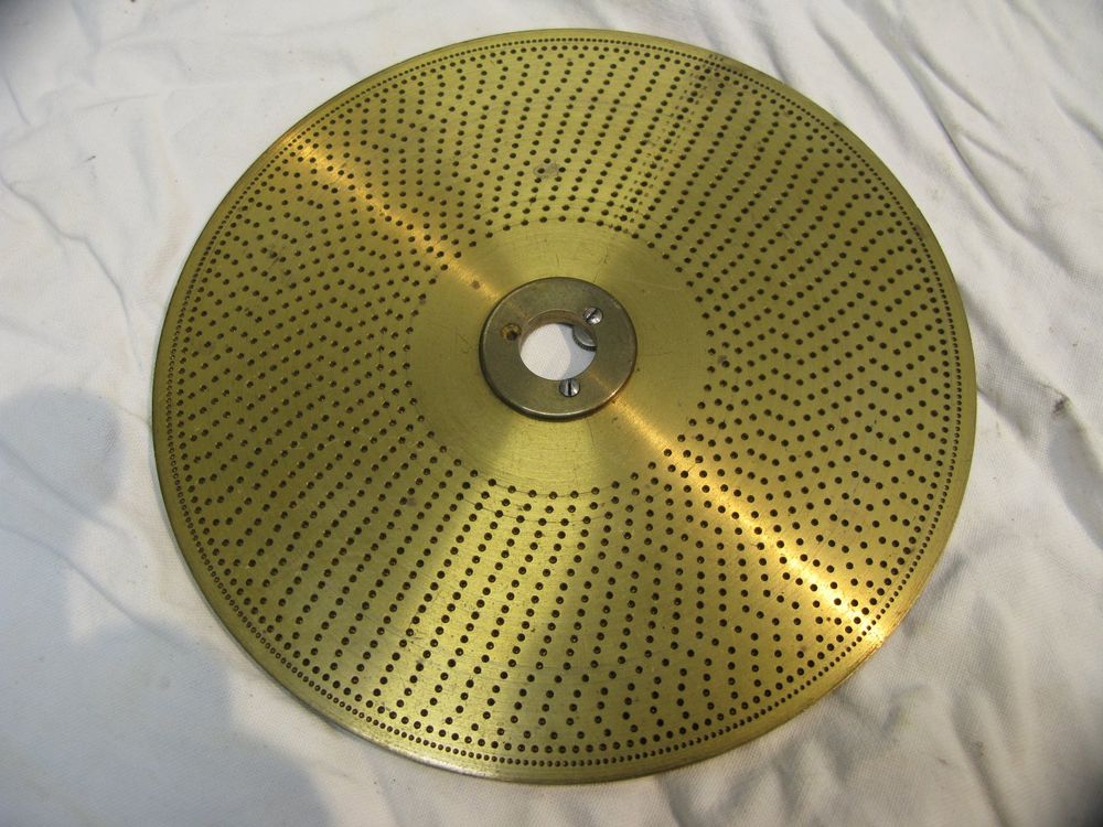 Teilscheibe zu Uhrmacherdrehbank Lorch, Schaublin, Boley