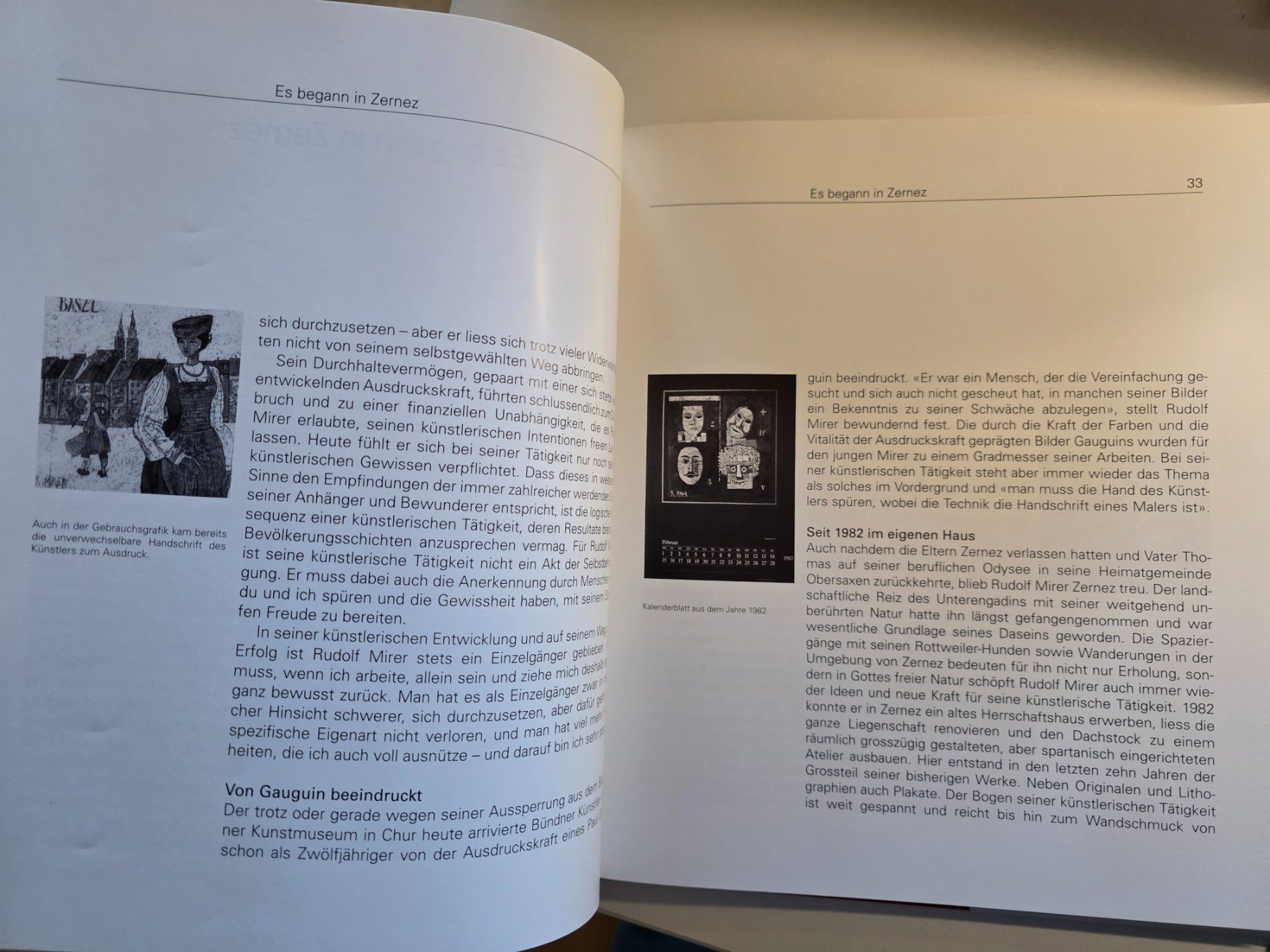 Libri: Rudolf Mirer - Geschichte eines Malers - 1994 Biographie – Usato da Walterswil BE venduto da Lonitti 4
