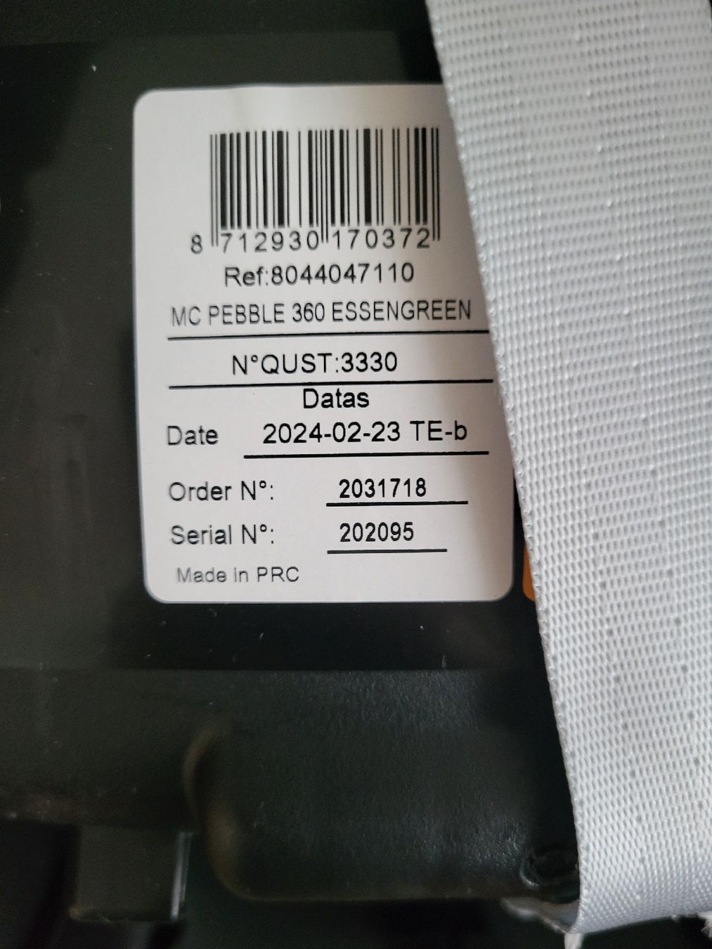 Maxi-Cosi Seggiolini per auto: Maxi-Cosi Pebble 360 Babyschale Essengreen – Usato da Biglen venduto da Ixya69 3