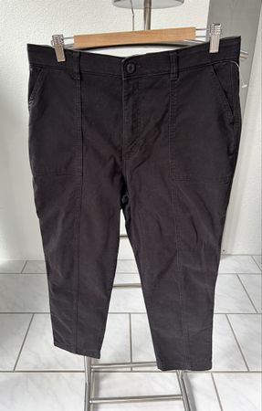Lee Women's Pants, Size 14 Medium, Black, Straight Leg