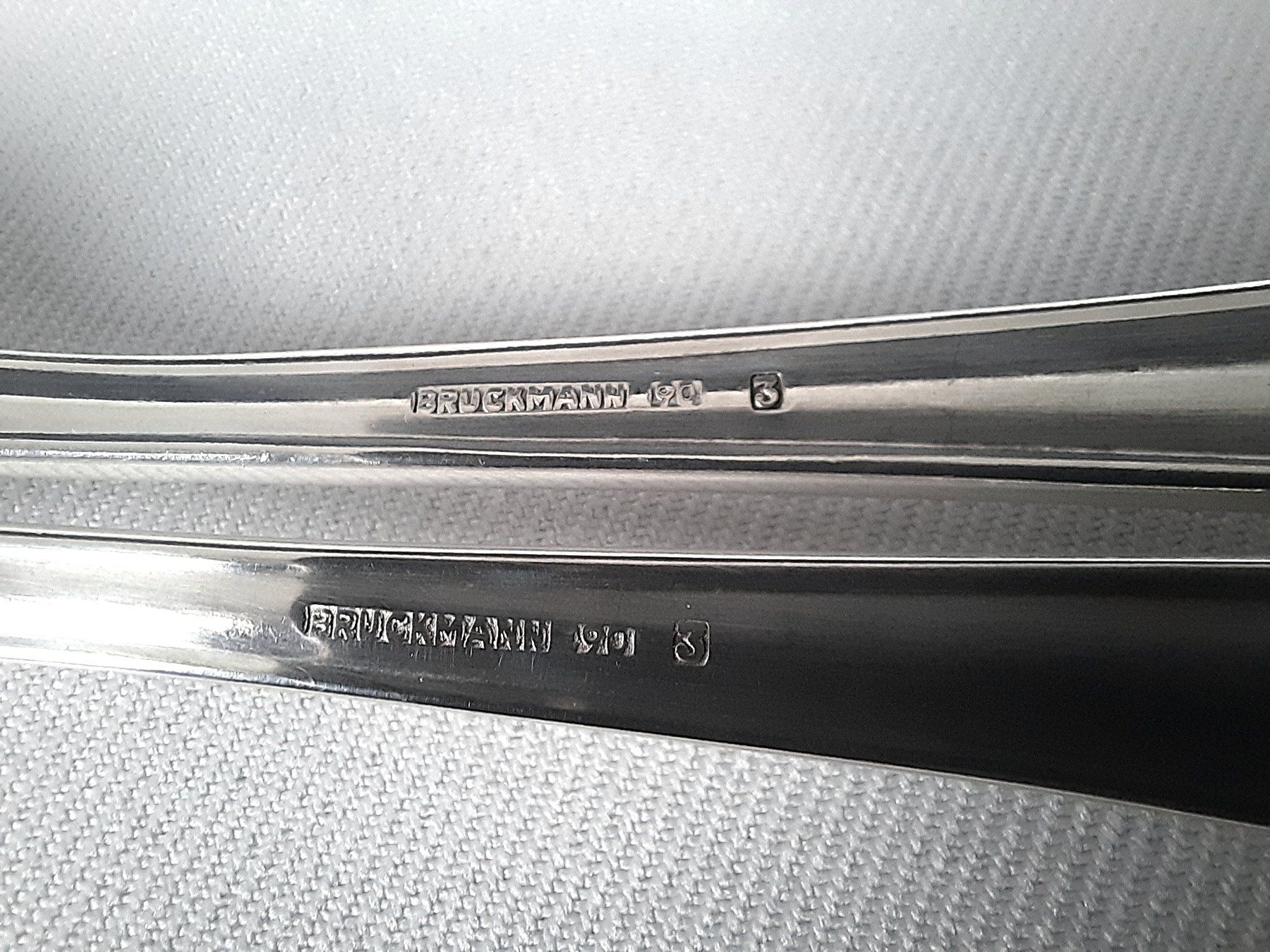 Set di posate: BRUCKMANN Salatbesteck Silber 90 – Usato da Beinwil am See venduto da Restwert_Beinwil 3