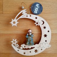 Weihnachtsanhänger aus Holz - Tür Deko