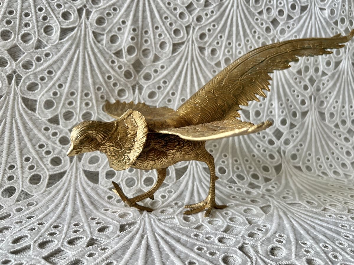 Statuette: Grosse Messing Huhn Hahn Figur 42cm – Usato da Frenkendorf venduto da Only1 1