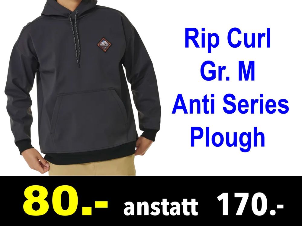 🔴 Jacke RIP CURL Gr. M Anti Series Plough /656Z (Neu und ...