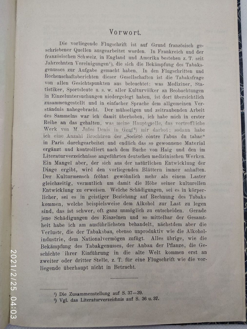 Cartoline postali: DER TABAK - 1905 – Usato da Goldach venduto da Gaip 1