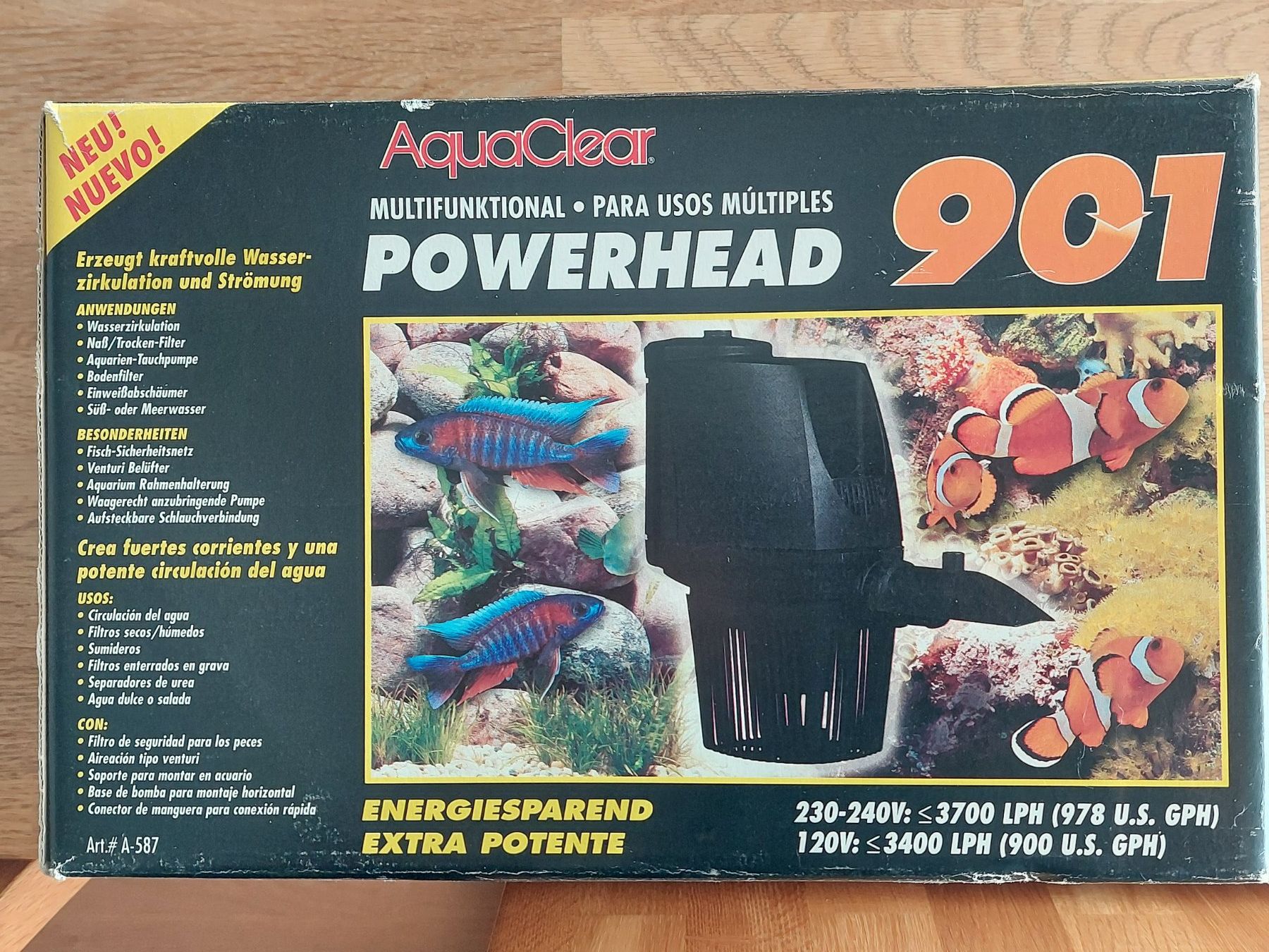 Pompe: Aquarium Strömungspumpe Powerhead 901 – Nuovo (secondo la descrizione) da Thayngen venduto da Rstamm0
