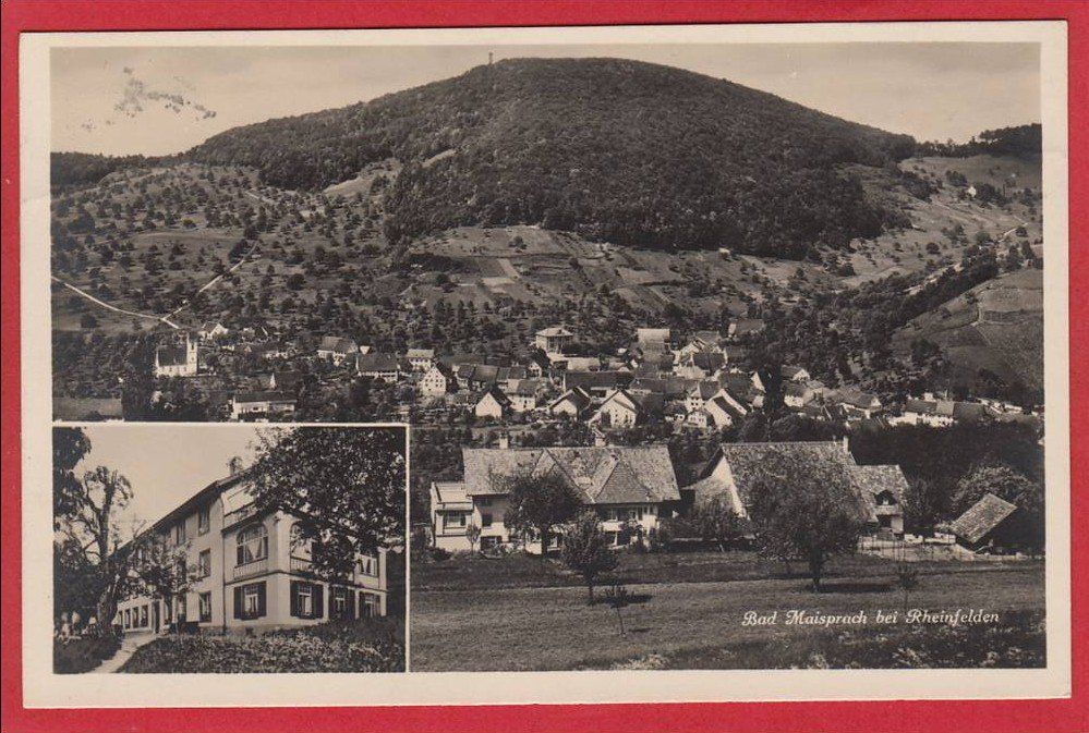Ansichtskarten: BAD MAISPRACH 1928 – Gebraucht aus Grüningen von Kartenlaube