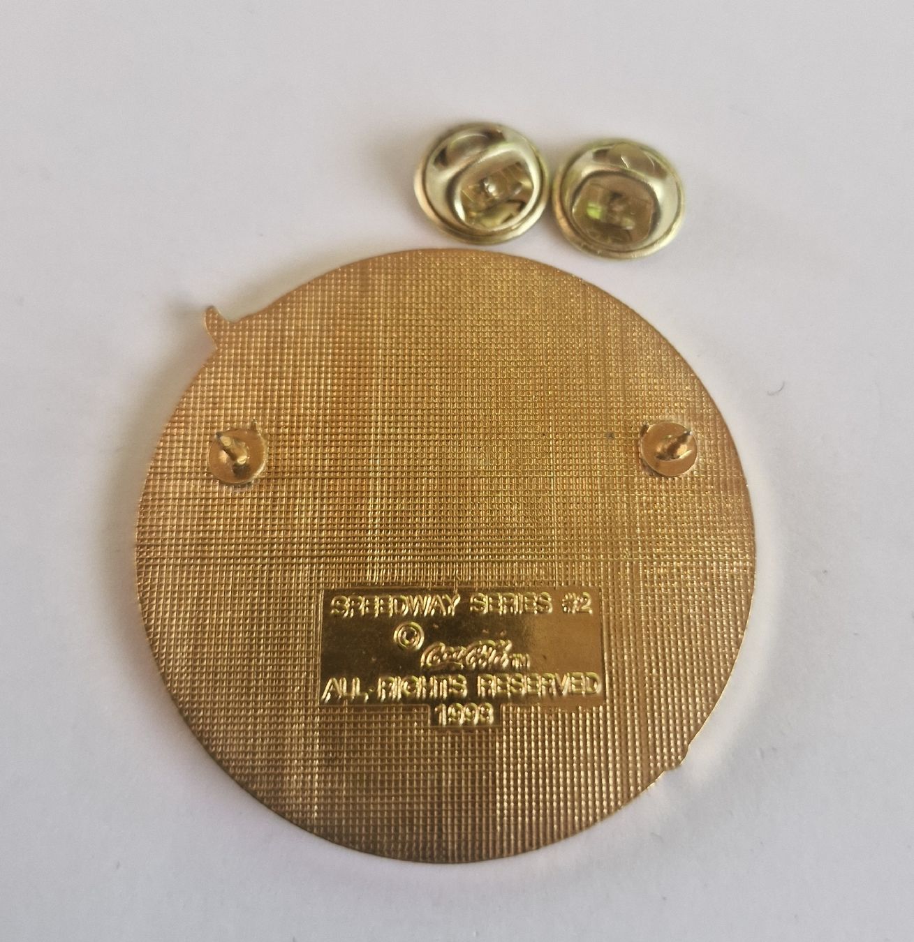 Coca-Cola Plaketten & Abzeichen: Coca-Cola Pin/Anstecker Speedway Series 92, 1993, Vintage – Gebraucht aus Grenchen von 170 1