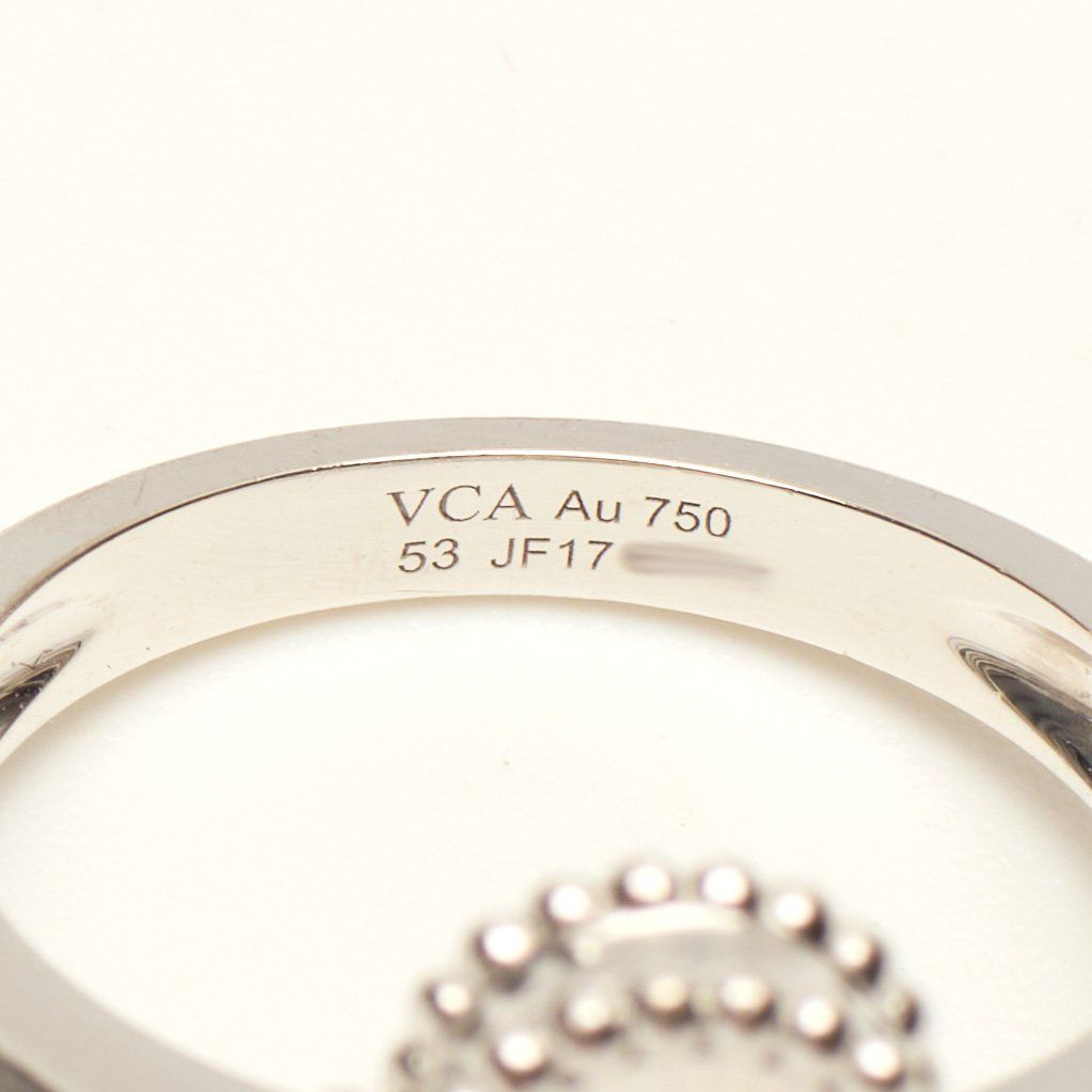 Anelli: Authentique Bague VAN CLEEF ARPELS Alhambra Guilloché – Nuovo (secondo la descrizione) da Carouge GE venduto da TLD 6