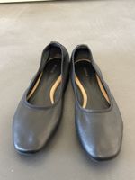 Ballerinas Filippa K Leder schwarz Grösse 40 