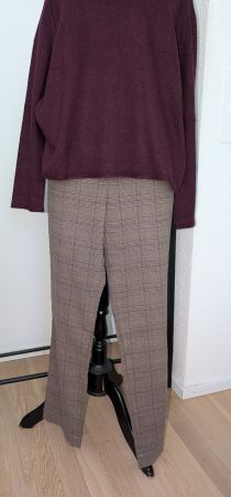 braun-karierte Hose von BRAX, Gr. 44, neu m. Etikett LP 149