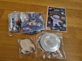 Geburtstag Astronaut Weltall Set