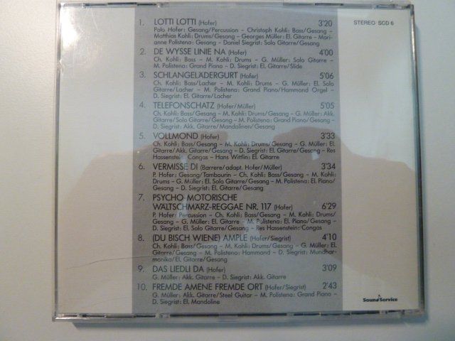 CD: Polo Hofer - Schmetterding – Usato da Au ZH venduto da sikoku 2