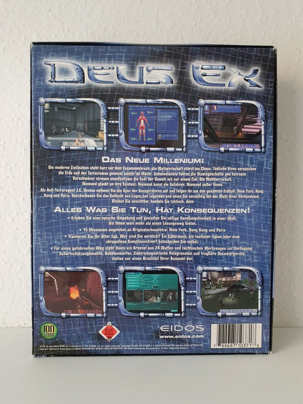 Giochi: PC Game Deus Ex (2000) Big Box + Invisible War + Bonus – Usato da Greifensee venduto da perfectioN88 2