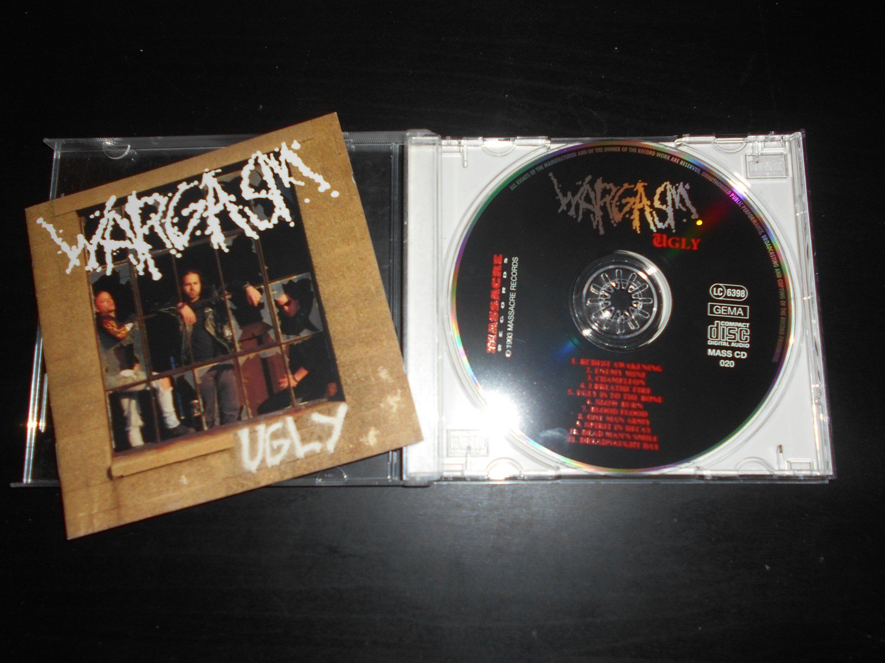 CDs: Wargasm – Ugly / 1993 – Gebraucht aus Aarberg von witchhunter01
