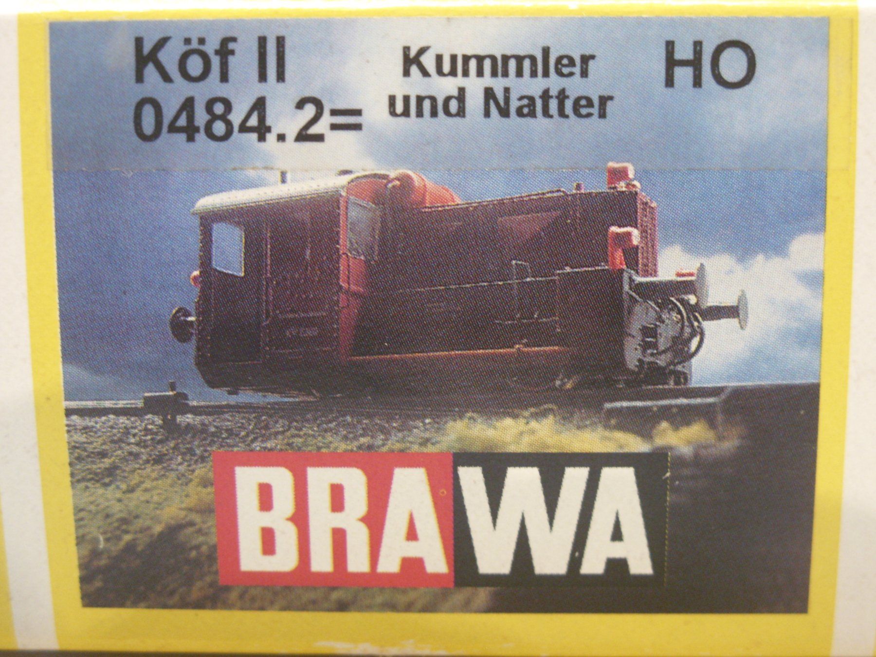 Brawa Modellini di ferrovie: Brawa H0  Köf II DC analog mit Mangel – Usato da Untersiggenthal venduto da Gumel50