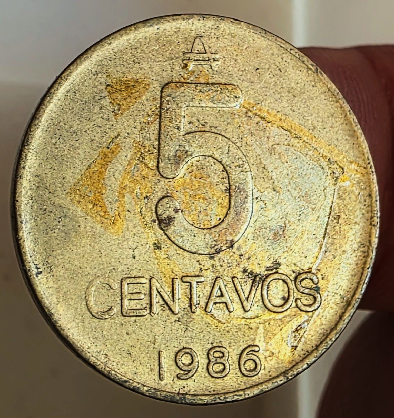 Toutes les monnaies: ARGENTINIEN 5 CENTAVOS 1986 – D'occasion à Winterthur par Creso70 1