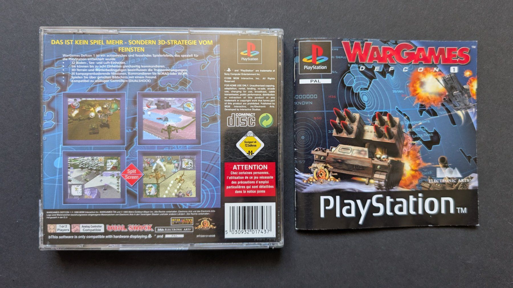 Spiele: War Games | Playstation 1 | PS1 – Gebraucht aus Bottmingen von dan_c5wb 1