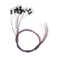 10 Stk. LED Miniatur Garten Lichter für Modellbau