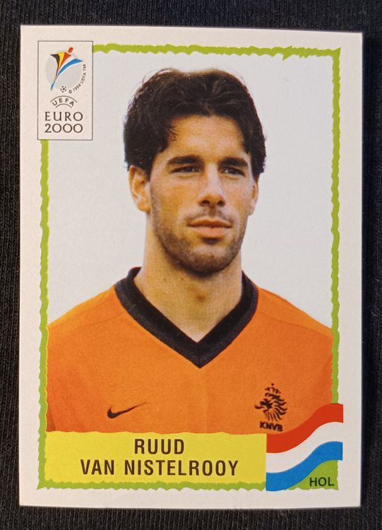 Panini Uefa Euro 2000 Ruud Van Nistelrooy Rookie EM Sticker Kaufen