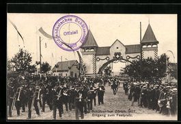 Zürich, Schützenfest1907-Eingang zum F