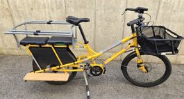 vélo mécanique cargo longtail Yuba Kombi