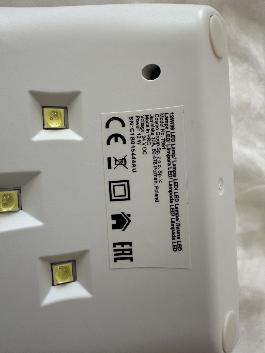 Lampade: NEONAIL LED UV-Lampe 12W – Nuovo (secondo la descrizione) da Luzern venduto da Johannas-flohmarkt 1