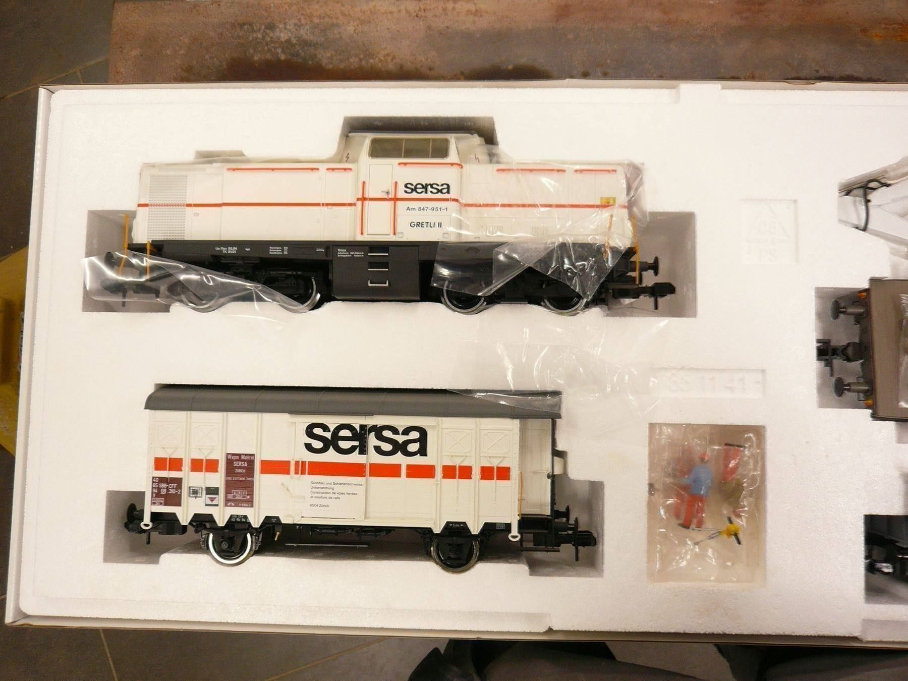 Märklin Modellini di ferrovie: "" SERSA-SET "" Märklin Spur 1 NEU + OVP – Nuovo e nell'imballaggio originale da Pfaffnau venduto da nolff 1
