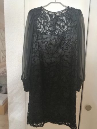 Schönes Kleid  SPITZEN  kleid  elegant  gr 38-Endet