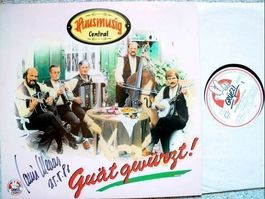 HUUSMUSIG CENTRAL GUÄT GWÜRZT! SIGNIERTE LP ♪ GEWASCHEN ♪