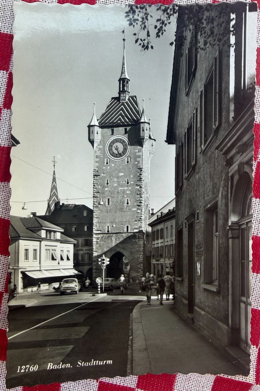 Cartes postales: BADEN - Stadtturm - Ansichtskarte – D'occasion à Tegerfelden par siebenmacky