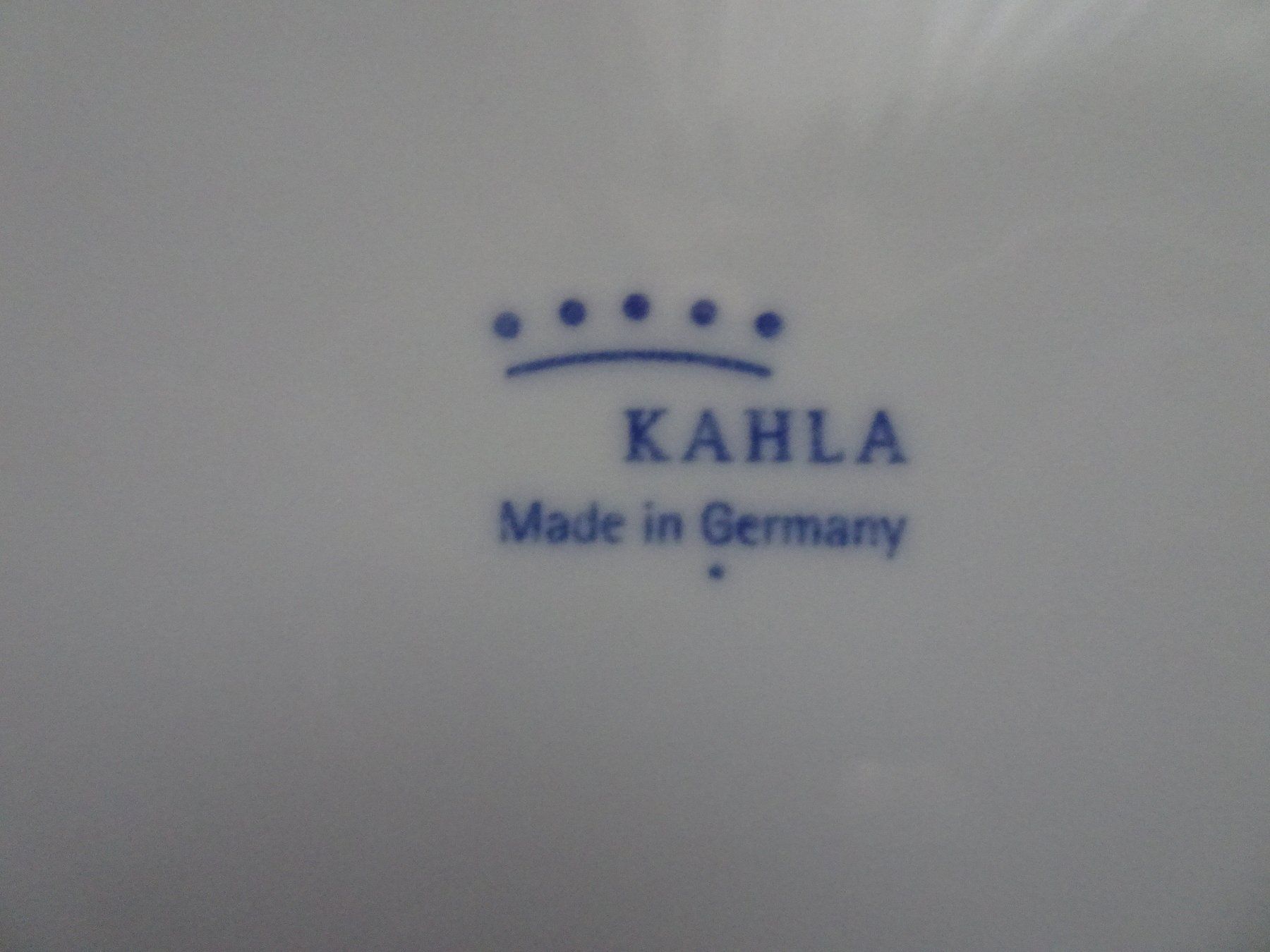 Kahla Teller: Teller KAHLA weiss – Gebraucht aus Winkel von rsuzh 2