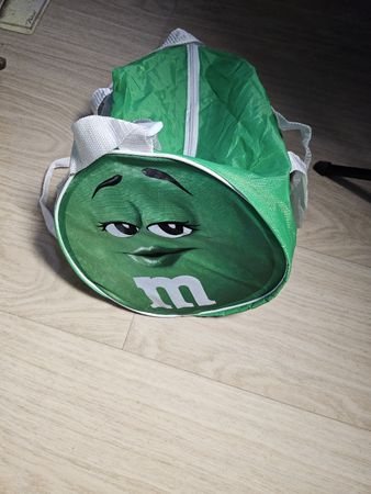 Sac de sport M&M's vert amusant et pratique