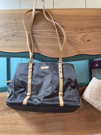 Storksak Gigi Chocolate Baby Wickeltasche + Wickelunterlage