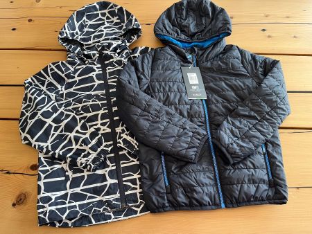 Neue CMP Steppjacke + Reima Regen- Jacke 122/128