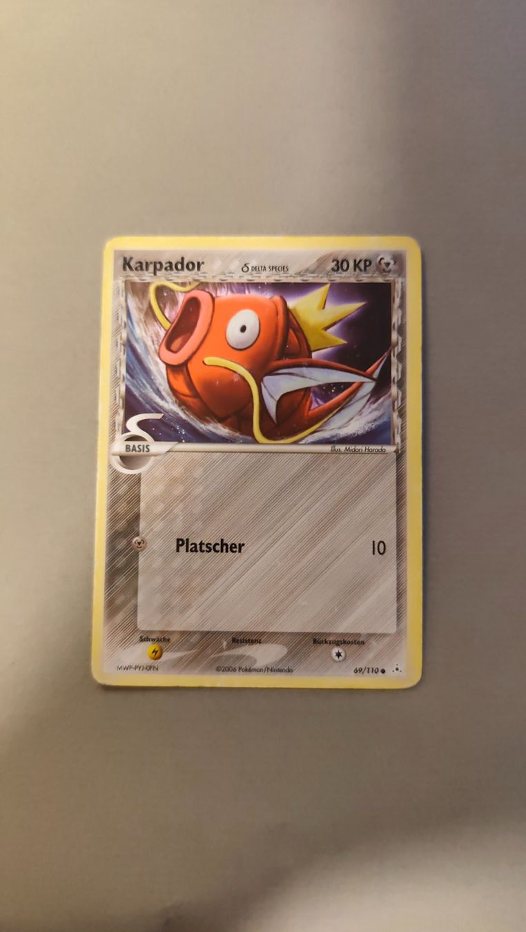 Pokémon Carte collezionabili: Karpador / Magikarp - Ex Holon Phantoms – Usato da Kehrsatz venduto da Riyouu